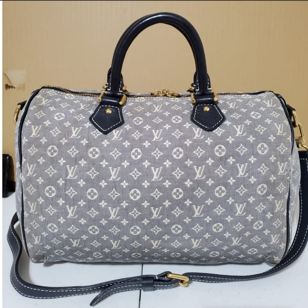 Louis Vuitton Speedy Bandouliere Bag Mini Lin 30 - Picture 2 of 12